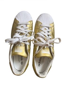 ADIDAS Gold Superstar Sneakers